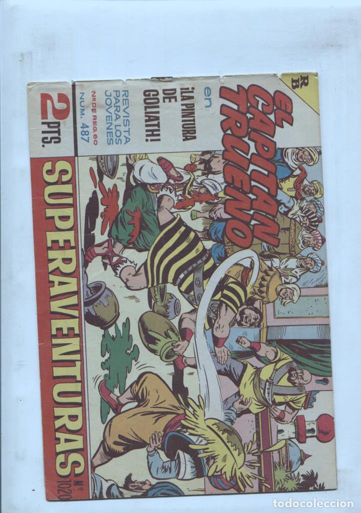 Comics: Bruguera: El Capitan Trueno original numero 487: (numerado 1 en trasera) - Martinez Osete