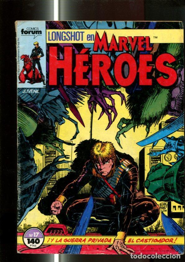 C&oacute;mics: Marvel Heroes numero 17 Longshot - Varios - Foto 1