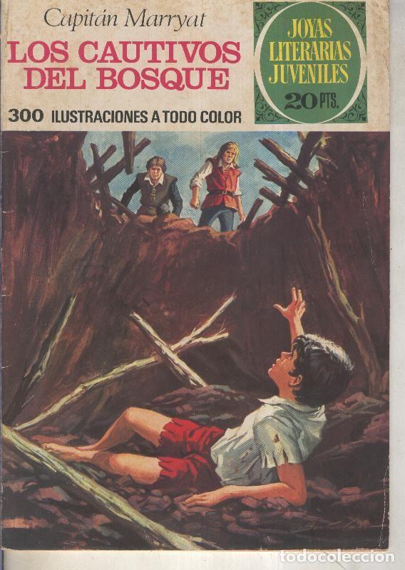 Comics: Joyas Literarias Juveniles numero 132: Los cautivos del bosque - Capitan Marryat