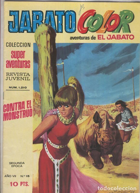 Comics : Jabato Color segunda epoca numero 015: Contra el monstruo - Varios