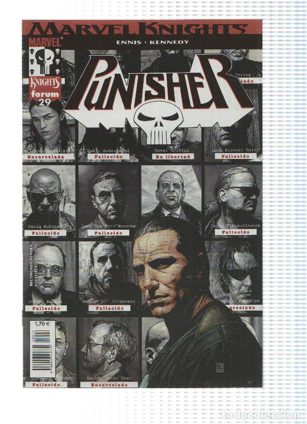 C&oacute;mics: Marvel Knights: PUNISHER, Numero 29: Las Calles de Laredo (Forum 2003) - Garth Ennis - Foto 1