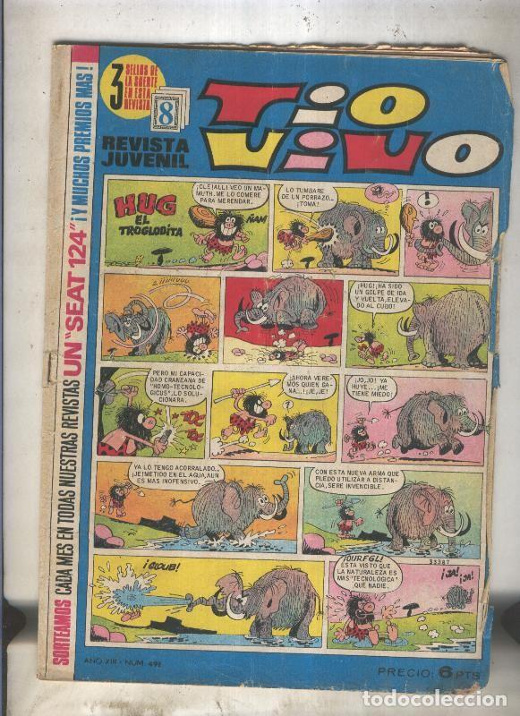 Comics: Tio Vivo segunda epoca numero 0498 (numerado 1 en trasera) - Varios