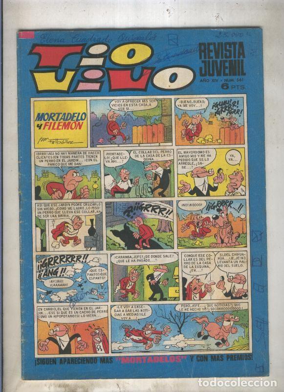 Comics: Tio Vivo segunda epoca numero 0561 (numerado 1 en trasera) - Varios