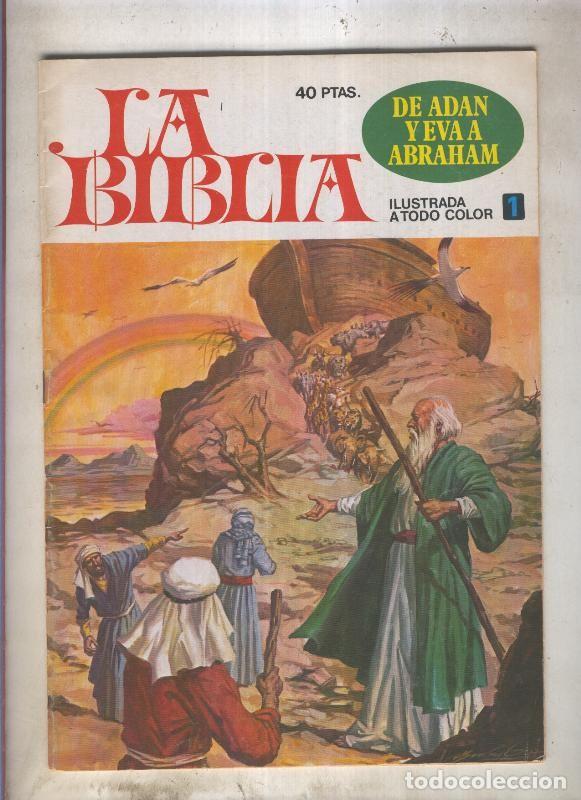 C&oacute;mics: La Biblia numero 01: De Adan y Eva a Abraham - Varios - Foto 1