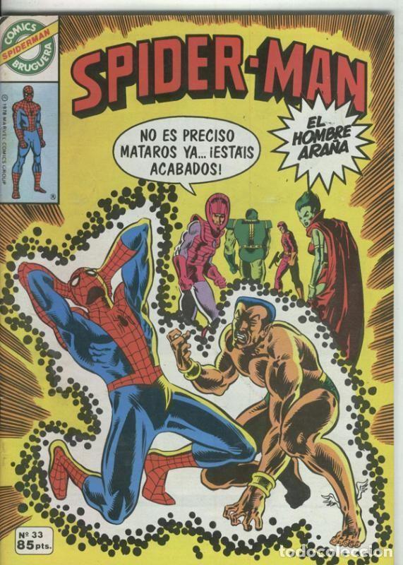 C&oacute;mics: Comics Bruguera: Spiderman numero 33 (numerado 2 en trasera) - Varios - Foto 1