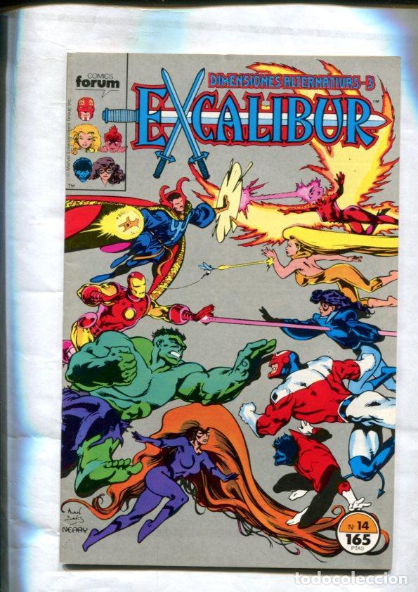 C&oacute;mics: Excalibur volumen 1 numero 14: Dimensiones alternativas-3 - Varios