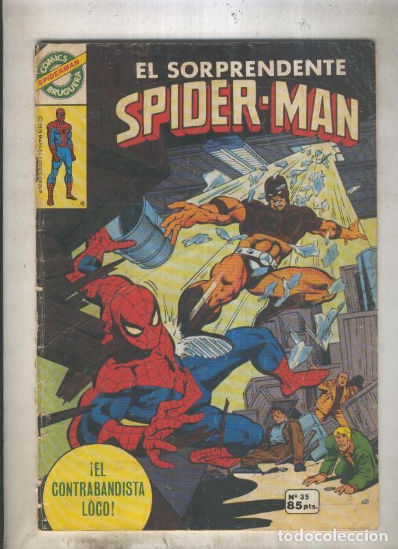 C&oacute;mics: Comics Bruguera: Spiderman numero 35 (numerado 3 en trasera) - Varios - Foto 1