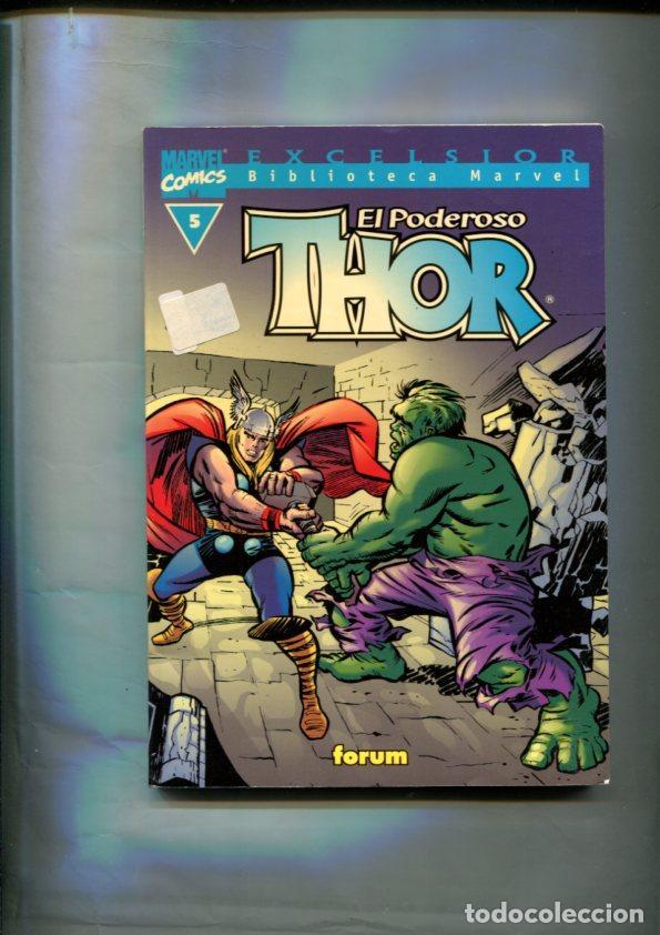 C&oacute;mics: Excelsior Biblioteca Marvel: El Poderodo Thor numero 05: Contra Cobra y Mr Hyde - Varios - Foto 1