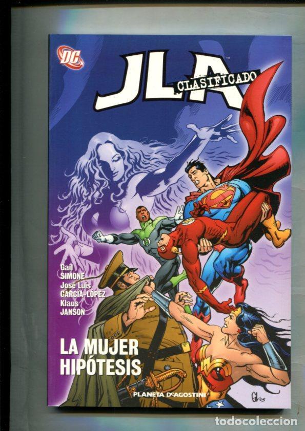 C&oacute;mics: Linea DC: JLA Clasificado: La mujer hipotesis - Jose Luis Garcia Lopez-Klaus Janson-Gail Simone