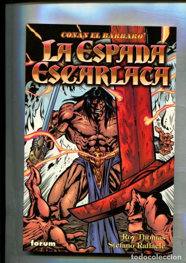 C&oacute;mics: Conan el Barbaro: La espada escarlata - Roy Thomas - Stefano Raffaele - Foto 1