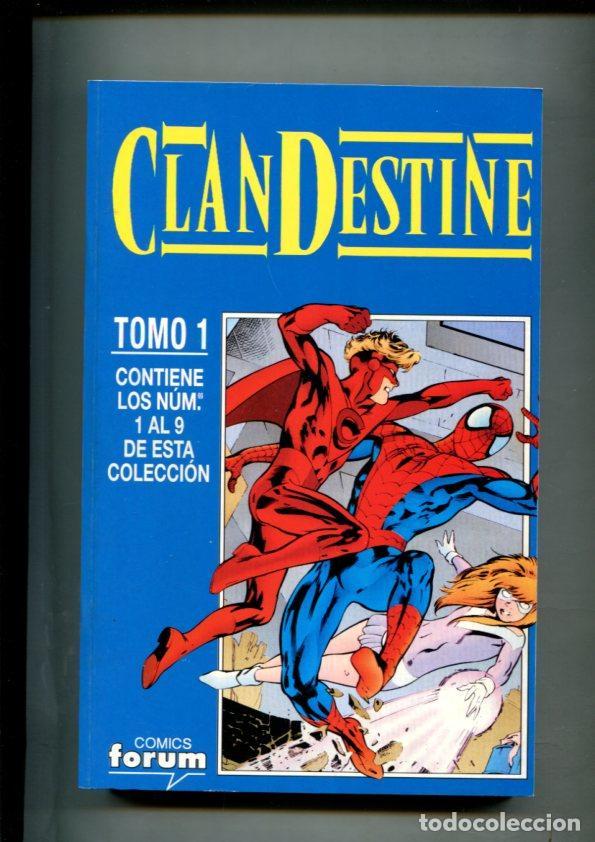 C&oacute;mics: Clandestine tomo 1 con los numeros 1 al 9 - Varios - Foto 1