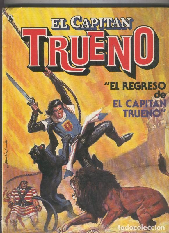 Comics: El Capitan Trueno: El regreso de El Capitan Trueno (numerado 4 en interior portada) - Jesus Blasco