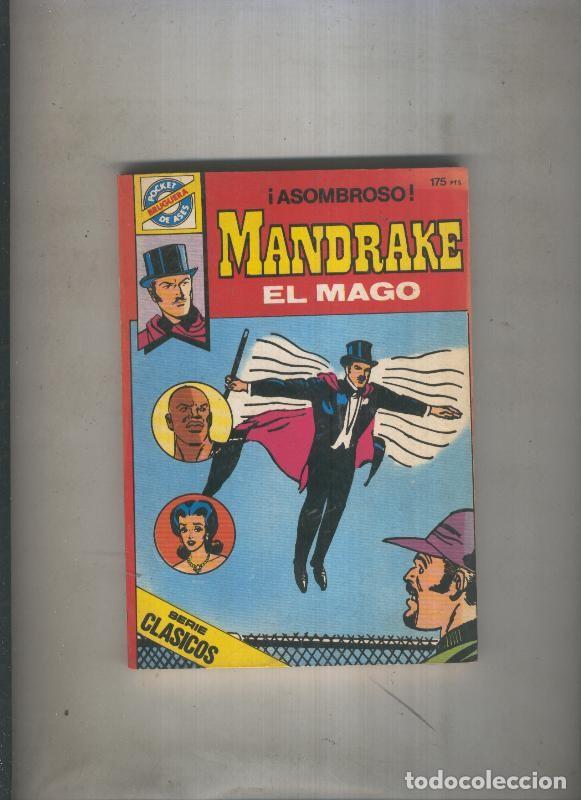 Comics: Pocket de Ases numero 33: Mandrake el mago (numerado 5 en trasera) - Varios