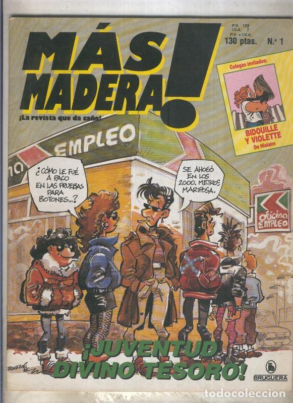 Comics: Mas Madera numero 01 (numerado 2 en la trasera) - Varios