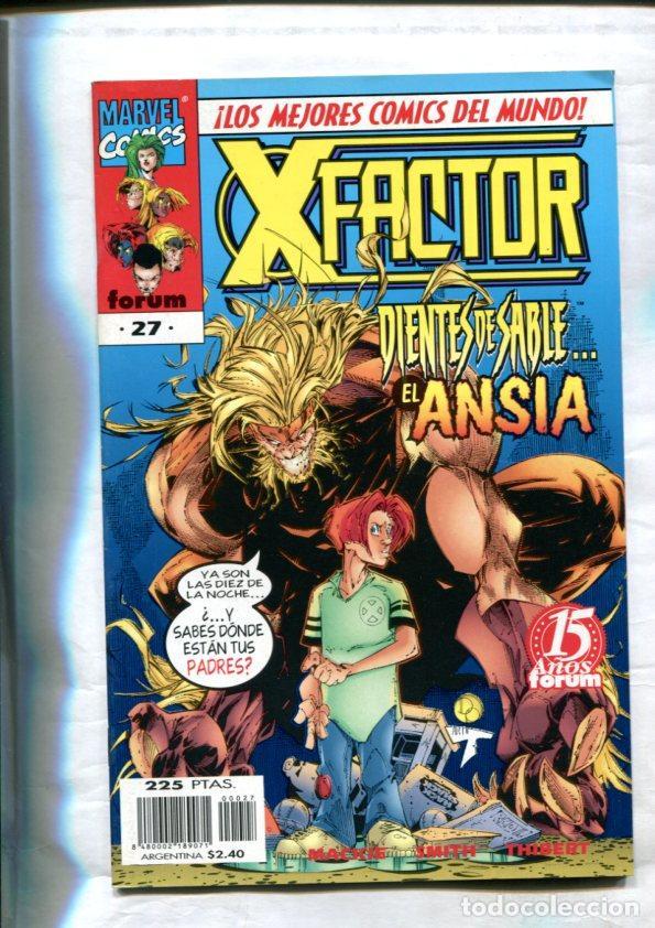 C&oacute;mics: Comics Forum: X Factor volumen 2 numero 27: Dientes de Sable - varios - Foto 1