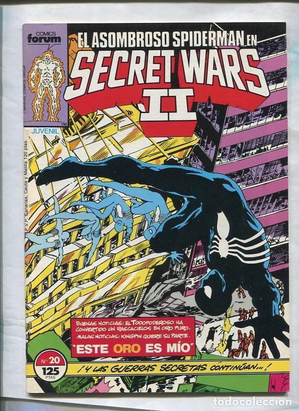 C&oacute;mics: Secret Wars numero 20: Spiderman - Varios - Foto 1
