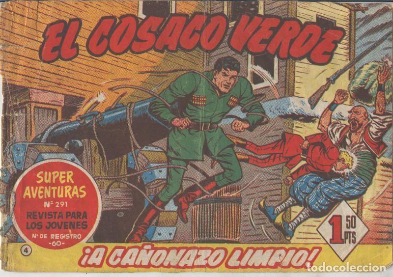Comics: El Cosaco Verde original numero 004: A ca&ntilde;onazo limpio - Fernando Costa