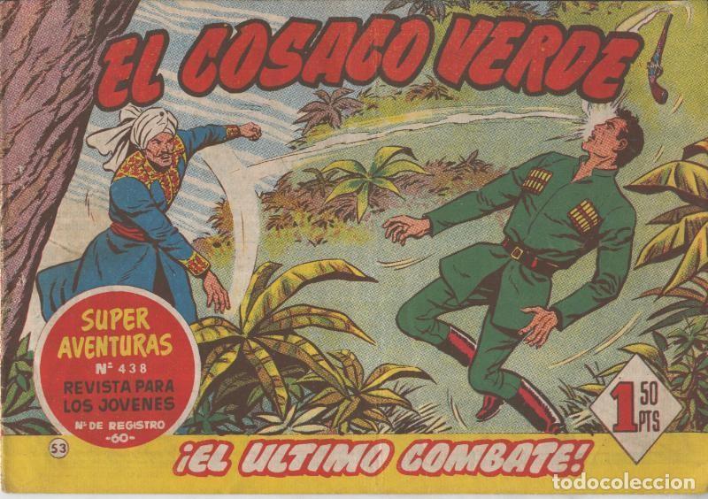 Fumetti: El Cosaco Verde original numero 053: El ultimo combate - Fernando Costa