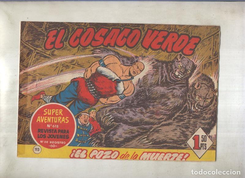 Fumetti: El Cosaco Verde original numero 113: El pozo de la muerte (numerado 2 en trasera) - Fernando Costa