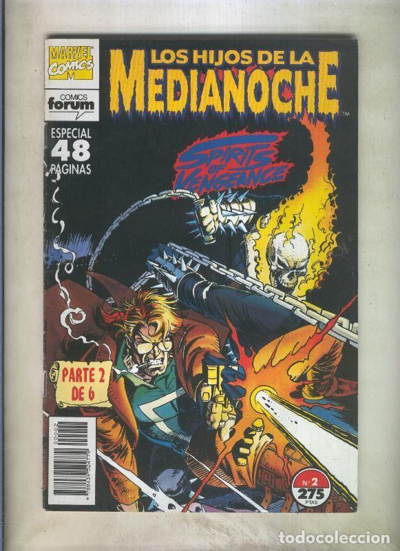 Comics: Los Hijos de la Medianoche volumen 1 numero 2 (numerado 2 en trasera) - Varios