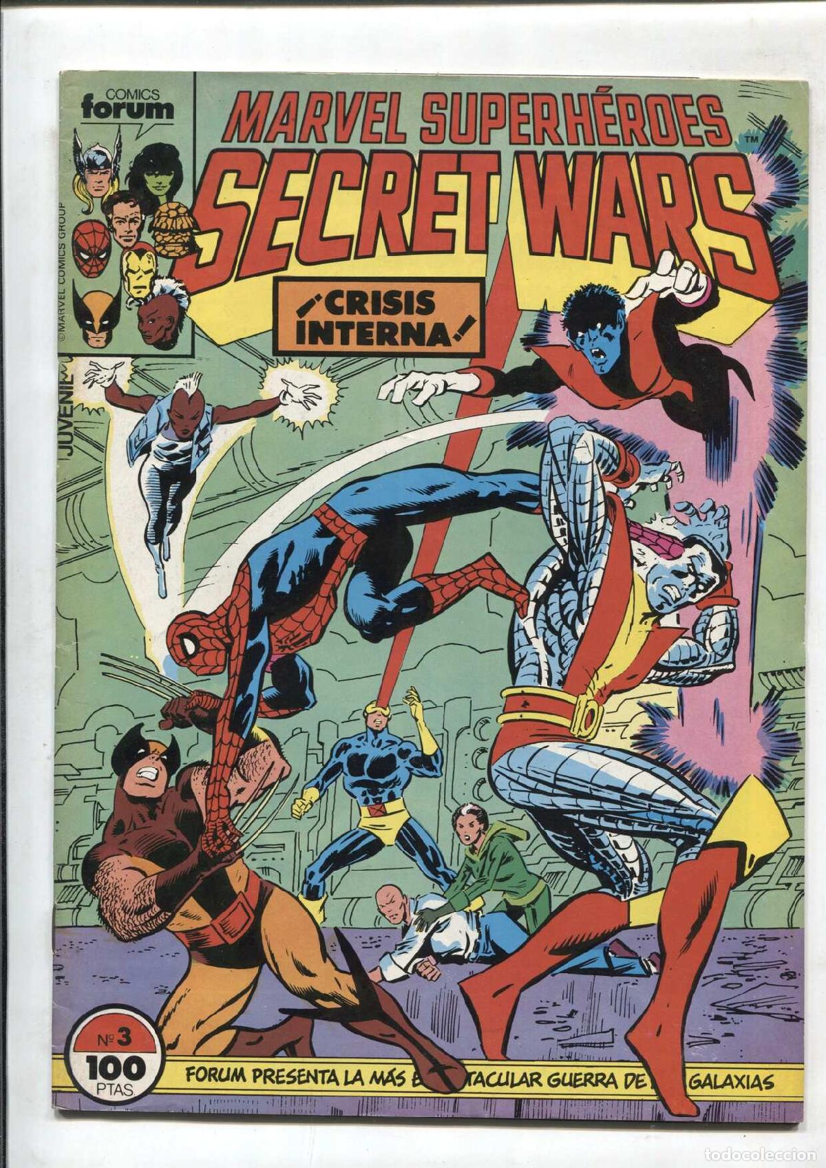 C&oacute;mics: Secret Wars numero 03: Tempestad externa, crisis interna - Varios - Foto 1