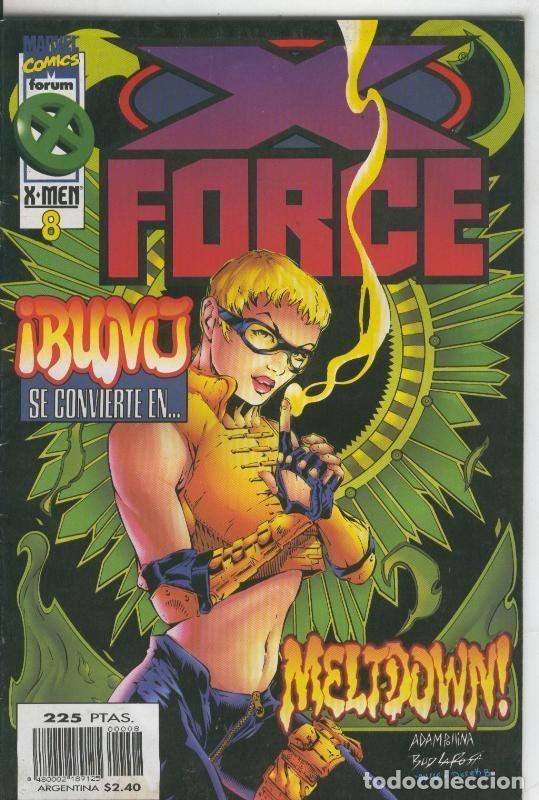 C&oacute;mics: X Force volumen 2 numero 08: Reflexiones en la noche - Varios - Foto 1