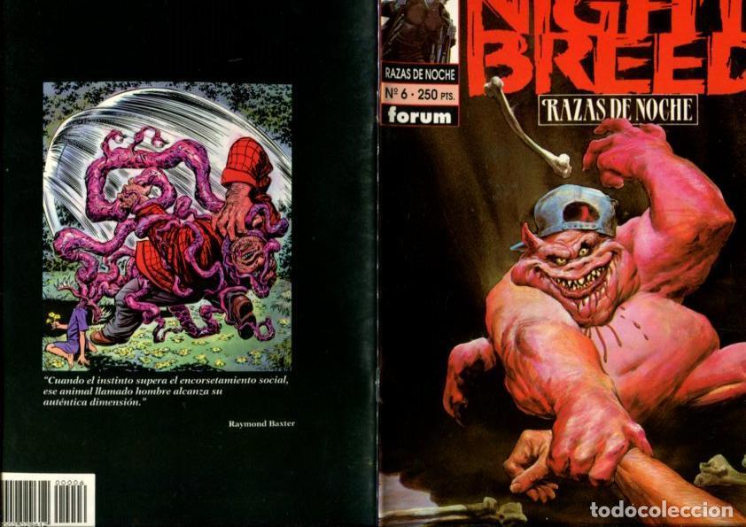 Comics: Razas de Noche: Night Breed numero 06: La carne y la sangre - Varios