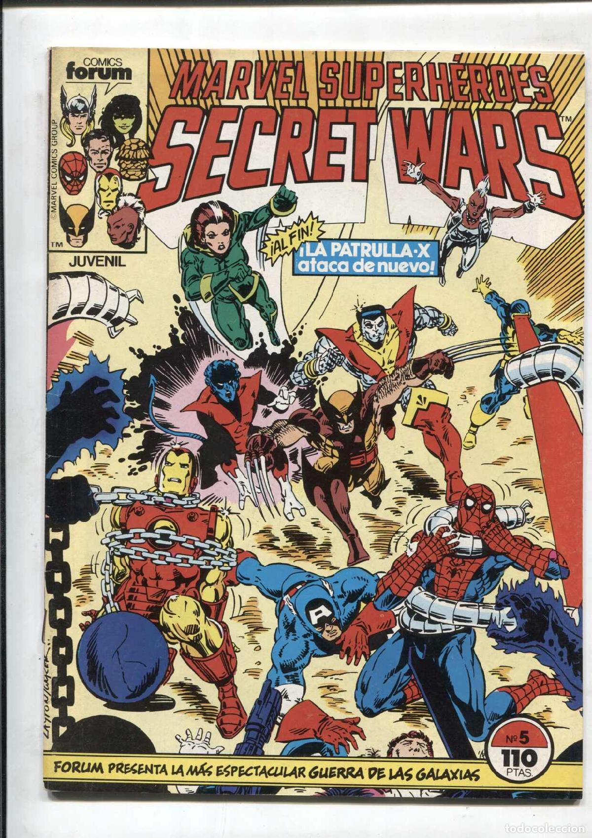 C&oacute;mics: Secret Wars numero 05: la batalla de los 4 ejercitos - varios - Foto 1