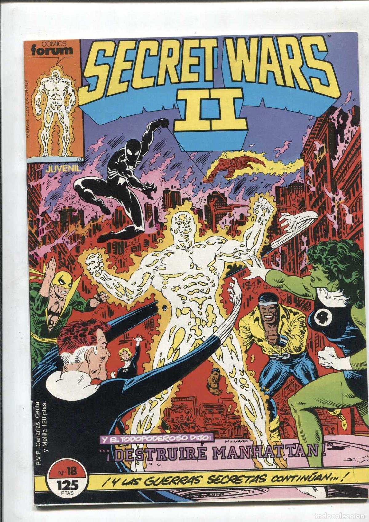 Comics: Secret Wars II numero 18: Manhattan sera mia - varios