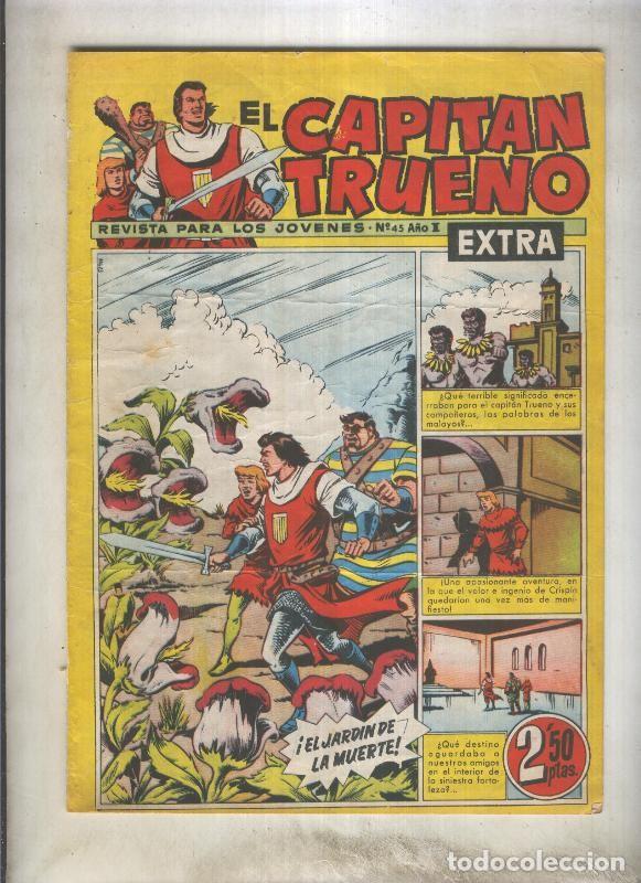 Comics : El Capitan Trueno extra numero 045 (aviejado) - Victor Mora, etc