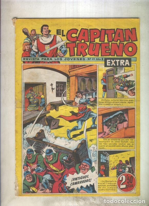 Comics: El Capitan Trueno extra numero 049 (aviejado) - Victor Mora, etc
