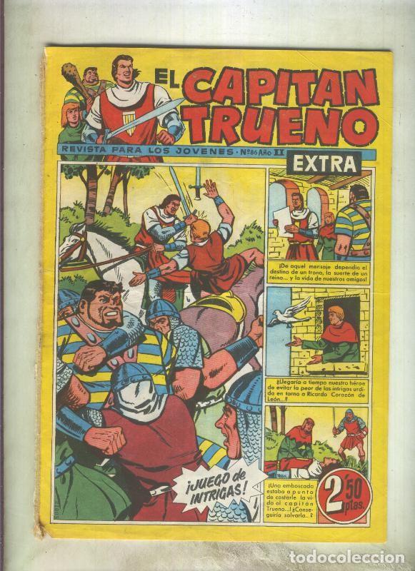 Comics: El Capitan Trueno extra numero 086 (aviejado) - Victor Mora, etc