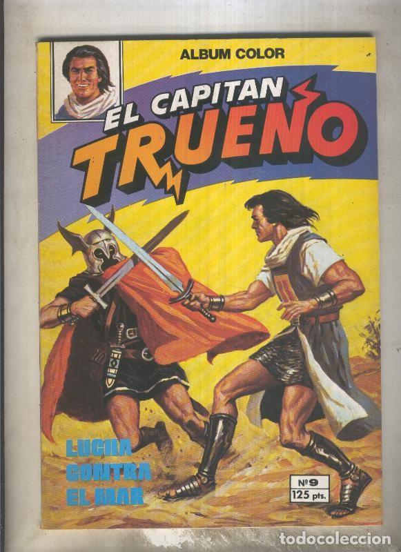 Comics: El Capitan Trueno album color numero 09: Lucha contra el mar - Ambros-Pardo