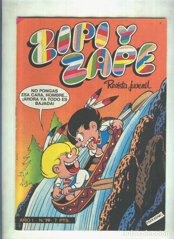 Fumetti: Zipi y Zape revista semanal numero 019 (poster central de Don Pelmazo) - varios