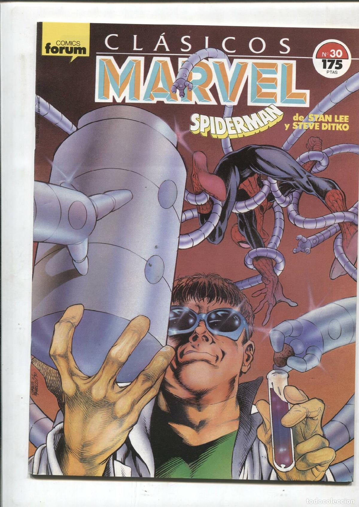 C&oacute;mics: Clasicos Marvel numero 30: Spiderman - varios - Foto 1