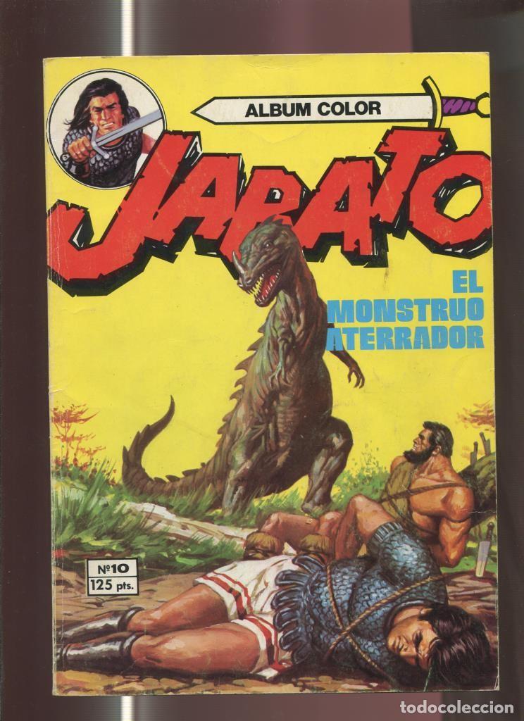 Comics: Jabato album color de 125 pts numero 10: El monstruo aterrador (numerado 2 en trasera) - Darnis-Vict