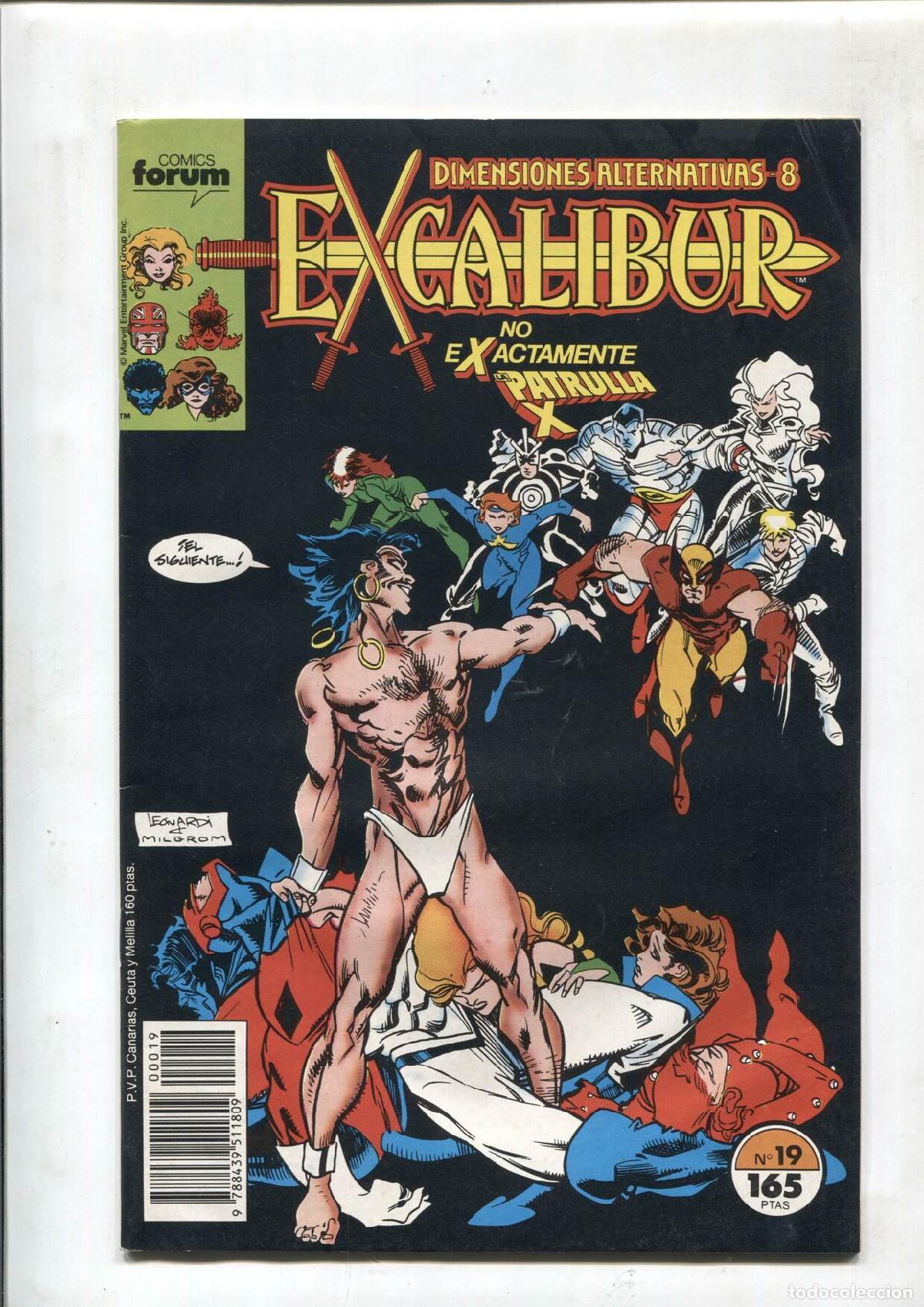 C&oacute;mics: Planeta: Excalibur volumen 1 numero 19: Dimensiones alternativas-8 - Varios