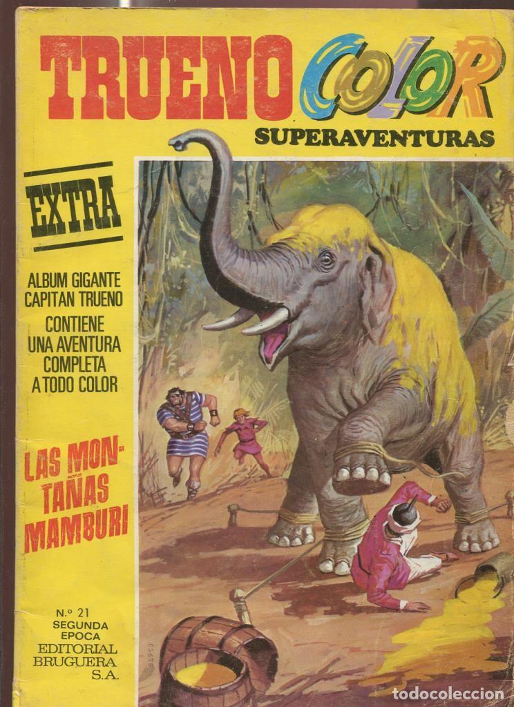 Comics: Trueno color segunda epoca numero 21: Las monta&ntilde;as Mamburi - varios