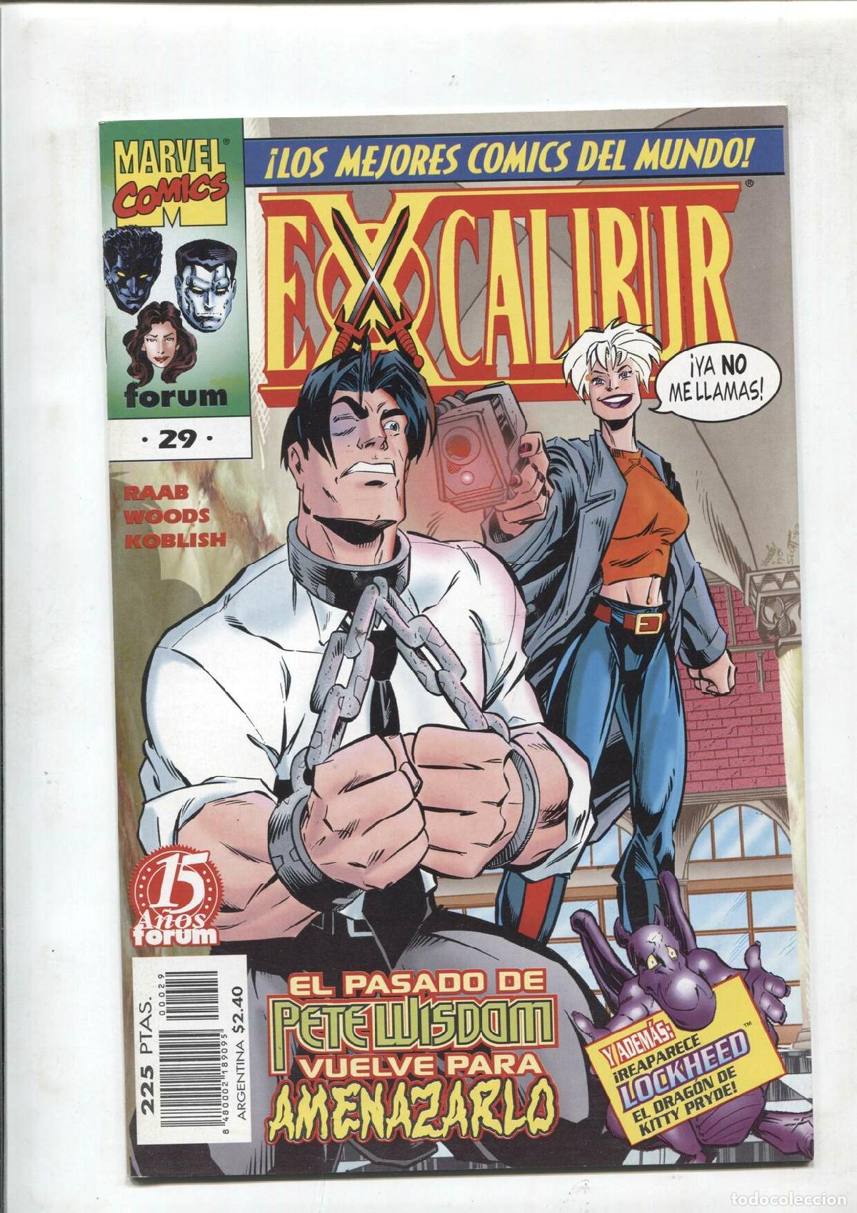 C&oacute;mics: Excalibur volumen 2 numero 29: El pasado de Peter Wisdom - Varios - Foto 1