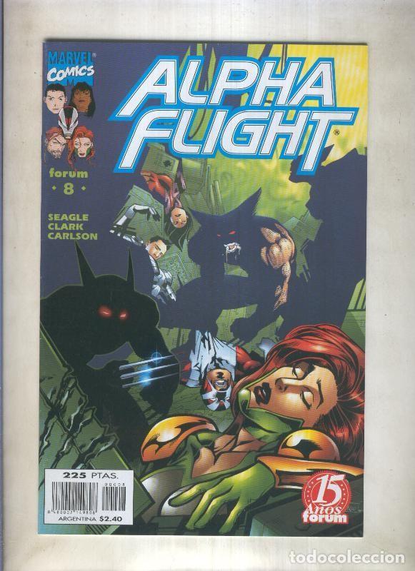 C&oacute;mics: Alpha Flight volumen 2 numero 08: Expedientes Arma X - Seagle-Clark-Pearson