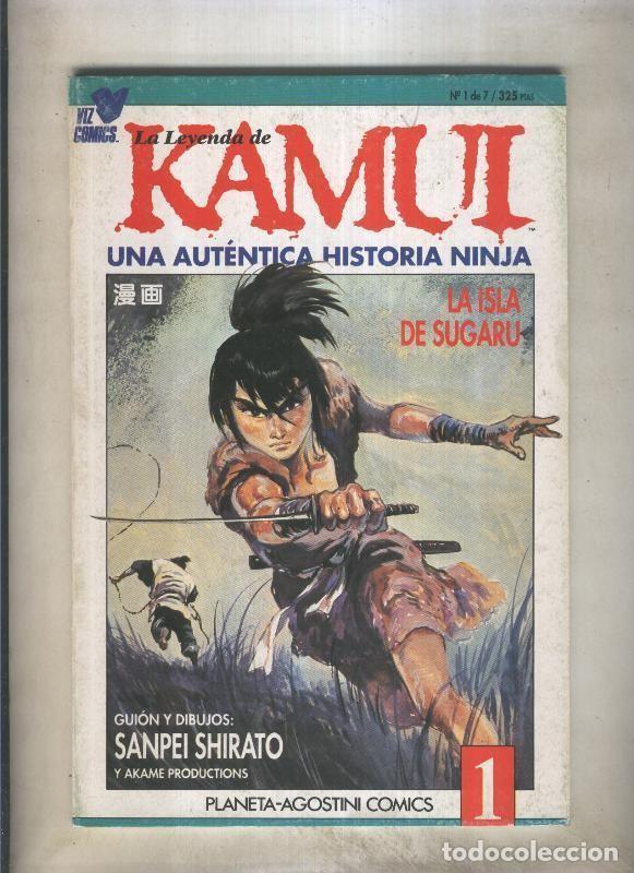 Comics: La leyenda de Kamui una autentica historia Ninja numero 1 (numerado 2 en interior cubierta) - Sanpei