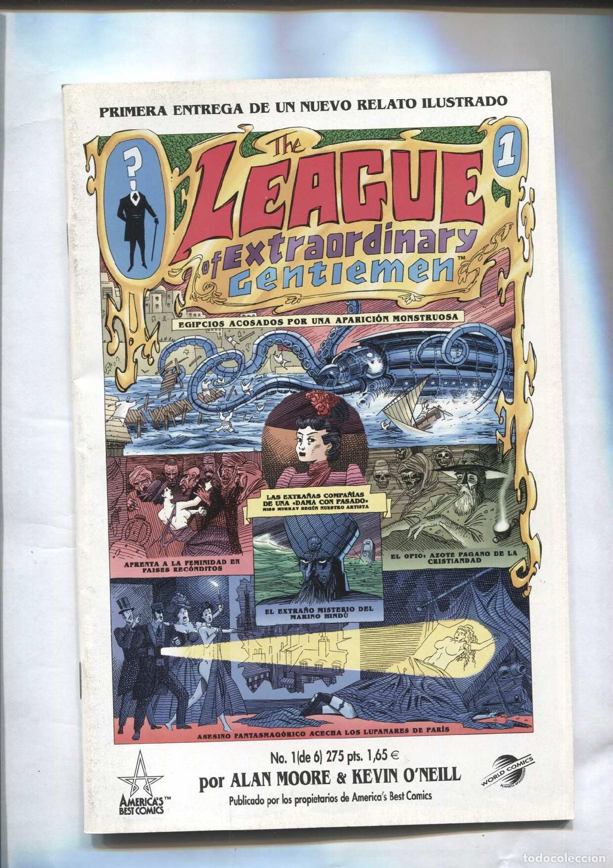Comics: Planeta: League of extraordinary gentlemen numero 1: Sue&ntilde;os imperiales - Alan Moore