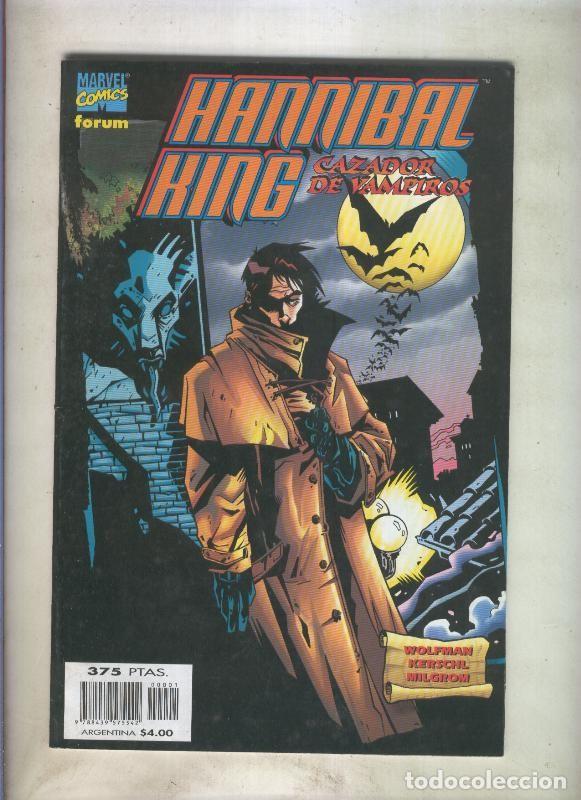 Fumetti: Hannibal King cazador de vampiros (numerado 1 en trasera) - Varios