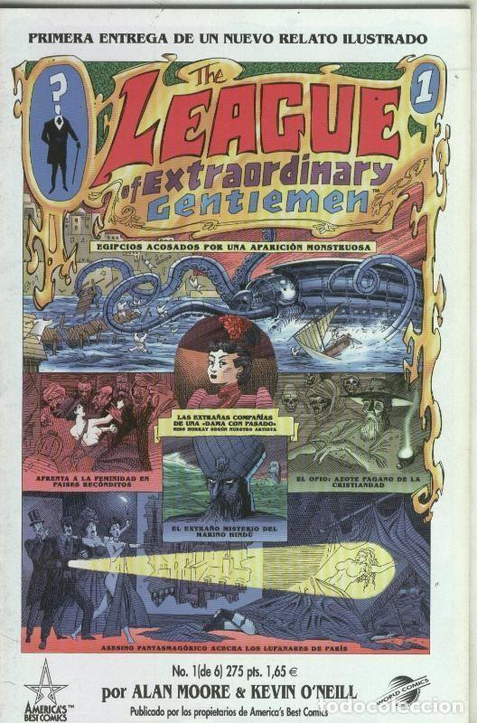 Fumetti: The League of Extraordinary Gentlemen numero 1: sue&ntilde;os imperiales - Alan Moore-Kevin O,Neill