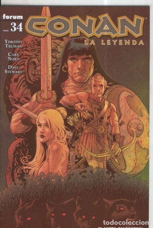 C&oacute;mics: Conan la leyenda numero 34 - - Foto 1