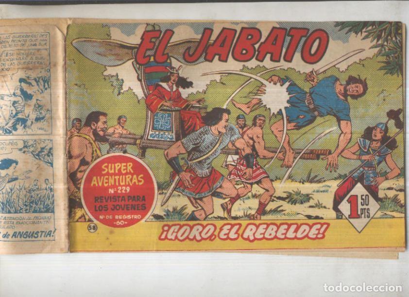 Comics: Bruguera: El Jabato numero 058: Goro el rebelde - Victor Mora-Francisco Darnis