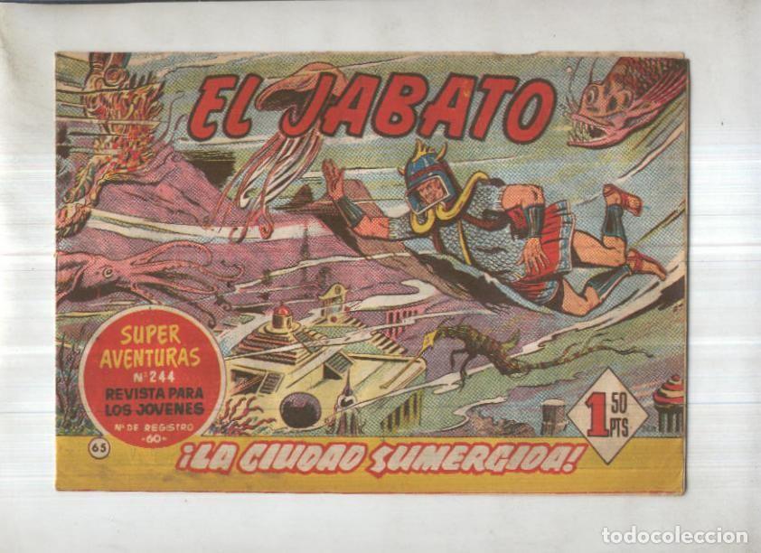Fumetti: Bruguera: El Jabato numero 065: La ciudad sumergida - Victor Mora-Francisco Darnis