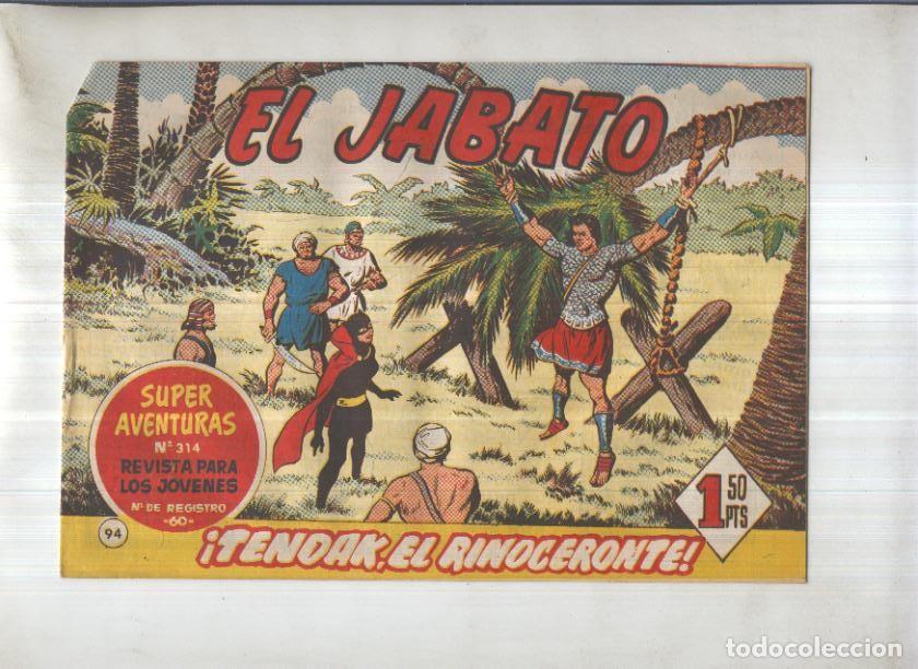 Comics: Bruguera: El Jabato numero 094: Tendak, el rinoceronte - Victor Mora-Francisco Darnis