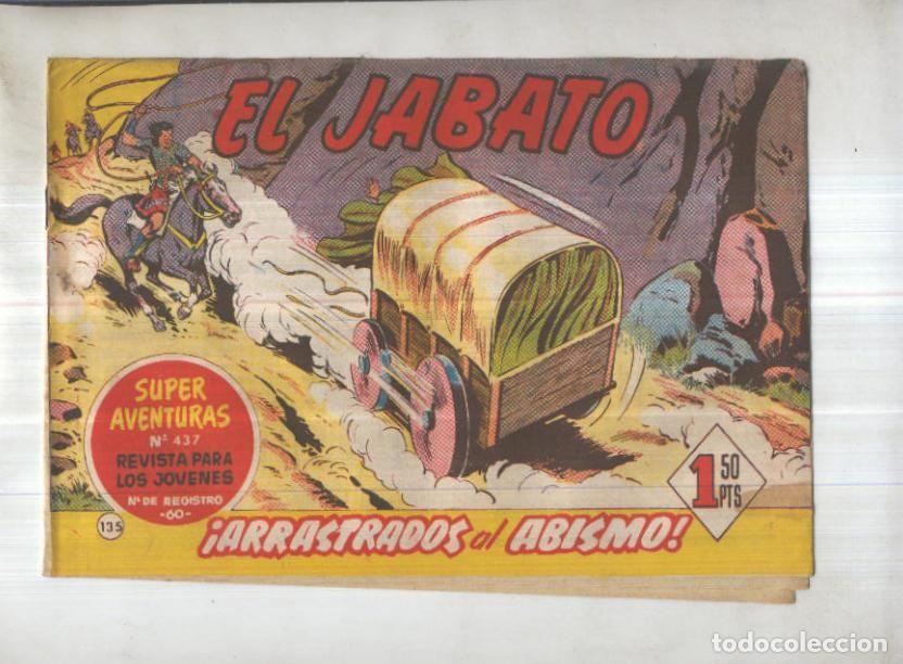 Comics: Bruguera: El Jabato numero 135: Arrastrados al abismo - Victor Mora-Francisco Darnis