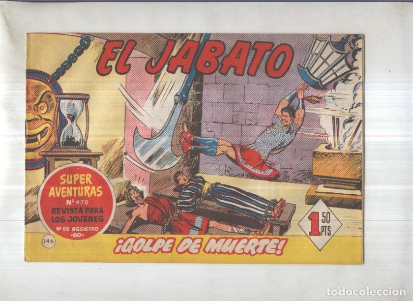 Comics : Bruguera: El Jabato numero 146: Golpe de muerte - Victor Mora-Francisco Darnis